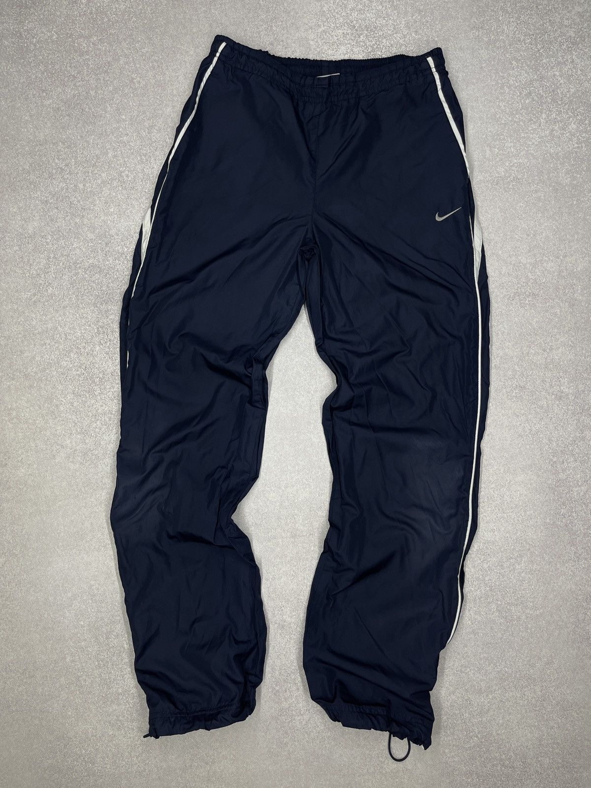Nike Vintage Nike Nylon Sweatpants Navy Drill Y2K TECH ACG Size S Size US 30 / EU 46 - 2 Thumbnail