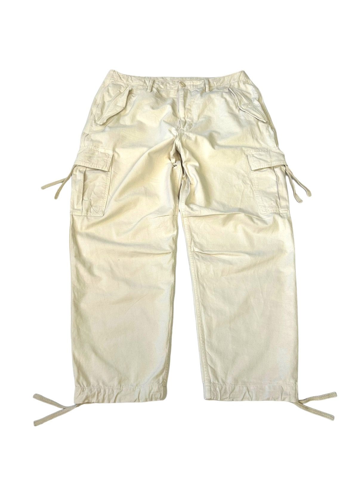 Allsaints Allsaints Beige Bondage Cargo Pants Size US 34 / EU 50 - 1 Thumbnail