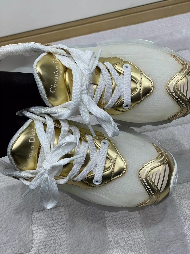 Dior Dior 23 kinds of gold translucent dad shoes 2504-Nextarrow Size US 12 / IT 42 - 3 Thumbnail