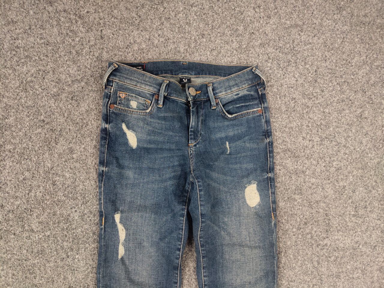 True Religion True Religion Vintage Y2K Style cora mid rise Denim Jeans Size 26" / US 2 / IT 38 - 3 Thumbnail