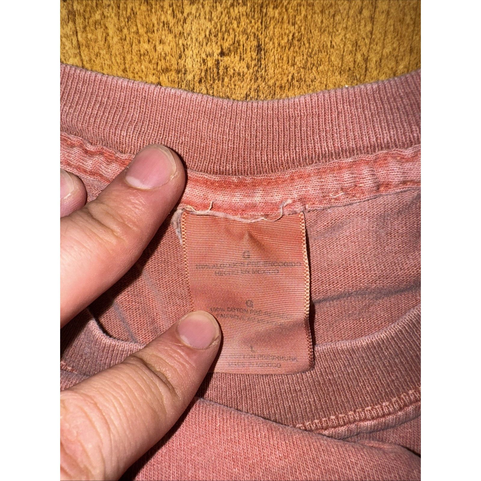 Nantucket × Vintage Nantucket Garment Dyed T-Shirt Red Washed L Coastal Preppy Size US L / EU 52-54 / 3 - 3 Thumbnail