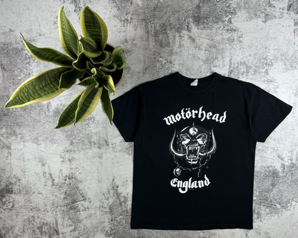Band Tees Motorhead Of England 2015 Metal Rock Tour Faded Merch Devil Band T Shirt Jersey Size US L / EU 52-54 / 3 - 1 Thumbnail