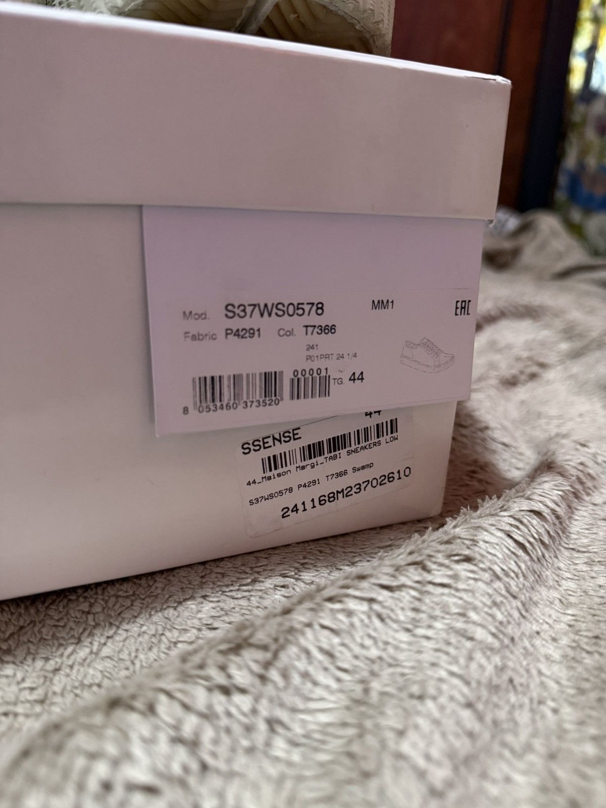Maison Margiela RARE!!! Green Margiela Tabi Size US 11 / EU 44 - 2 Thumbnail