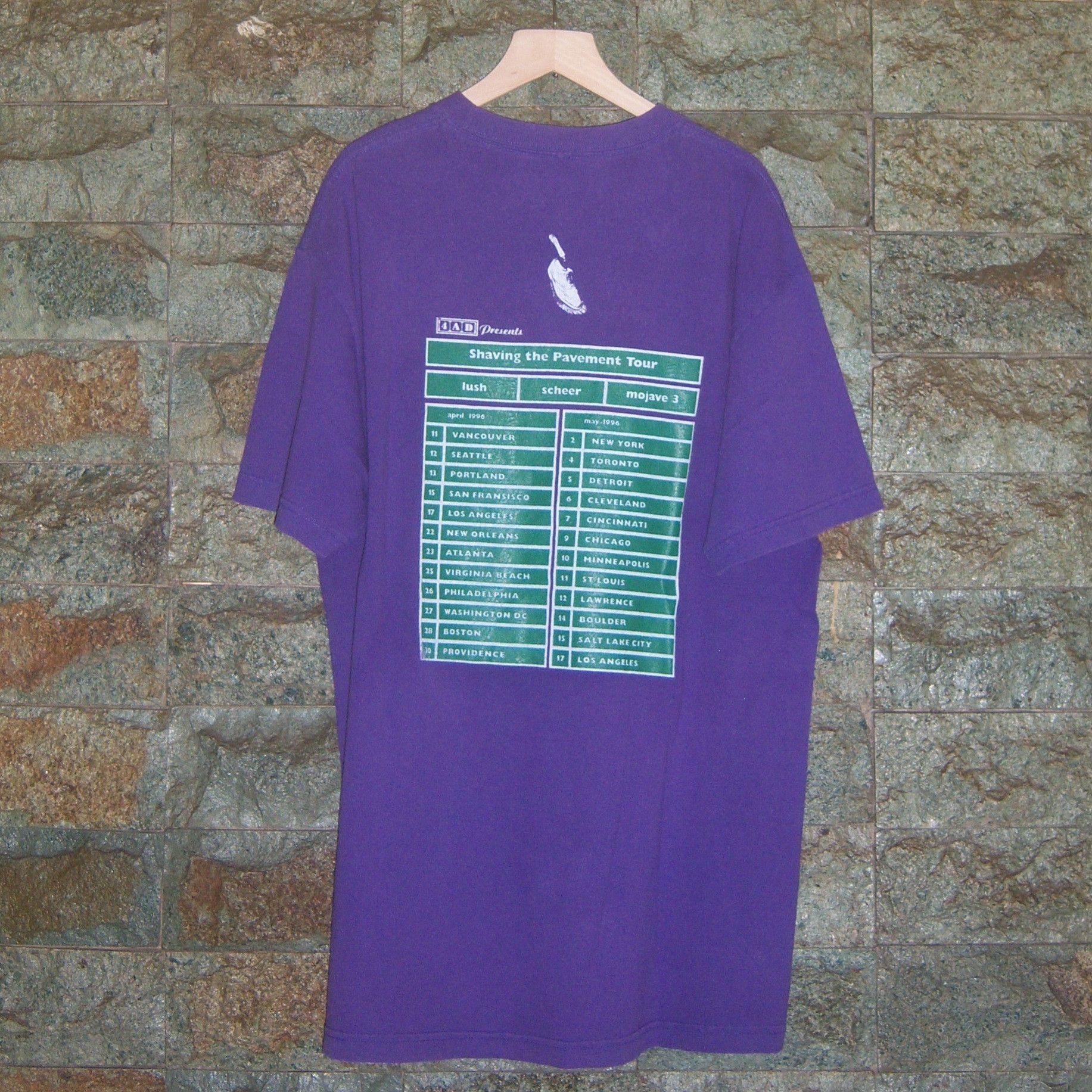 Band Tees × Vintage 1996 Lush Mojave 3 Scheer 4 Ad Shaving The Pavement Tour Size US M / EU 48-50 / 2 - 9 Thumbnail