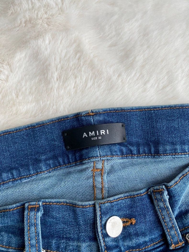 Amiri Amiri Washed blue 15 yuan mx1 jeans 2501-Nextarrow Size US 32 / EU 48 - 2 Thumbnail