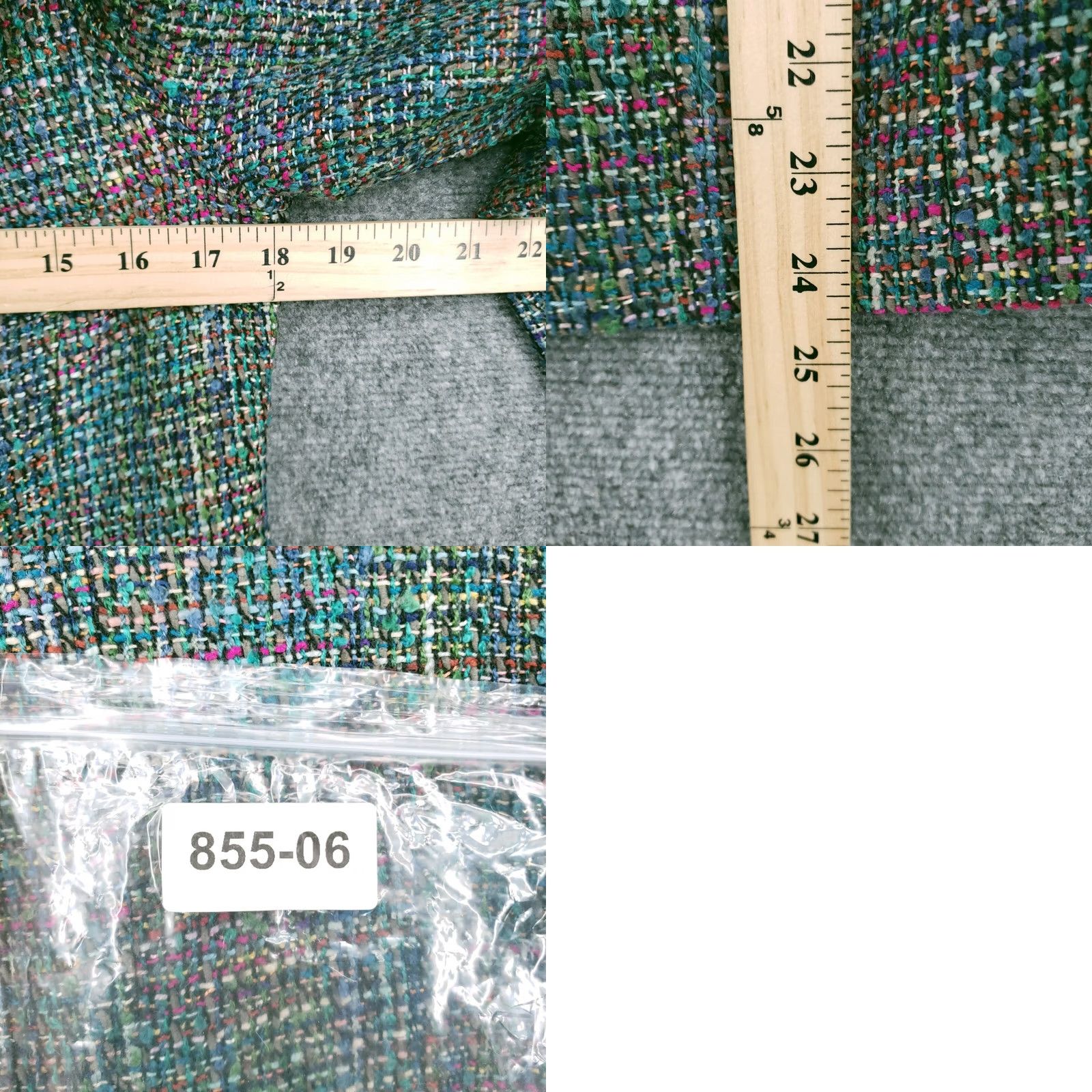 Vintage Amber Sun Jacket Green Womens M Medium Full Zip Lined Tweed Acrylic Shirt Jacket Size M / US 6-8 / IT 42-44 - 8 Thumbnail