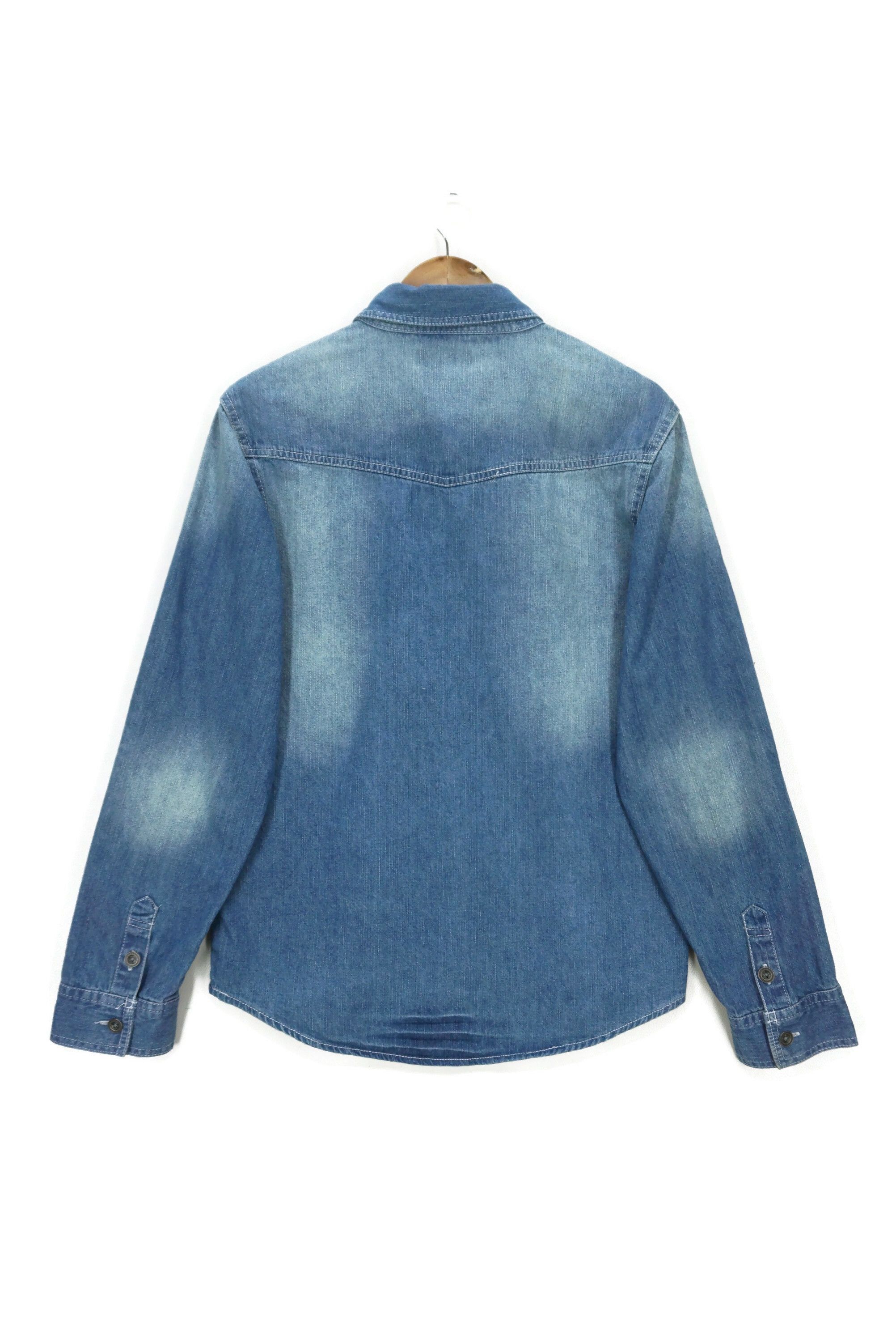 Japanese Brand In The Attic Homme Shirt Size L Japanese Denim Western Size US L / EU 52-54 / 3 - 2 Thumbnail