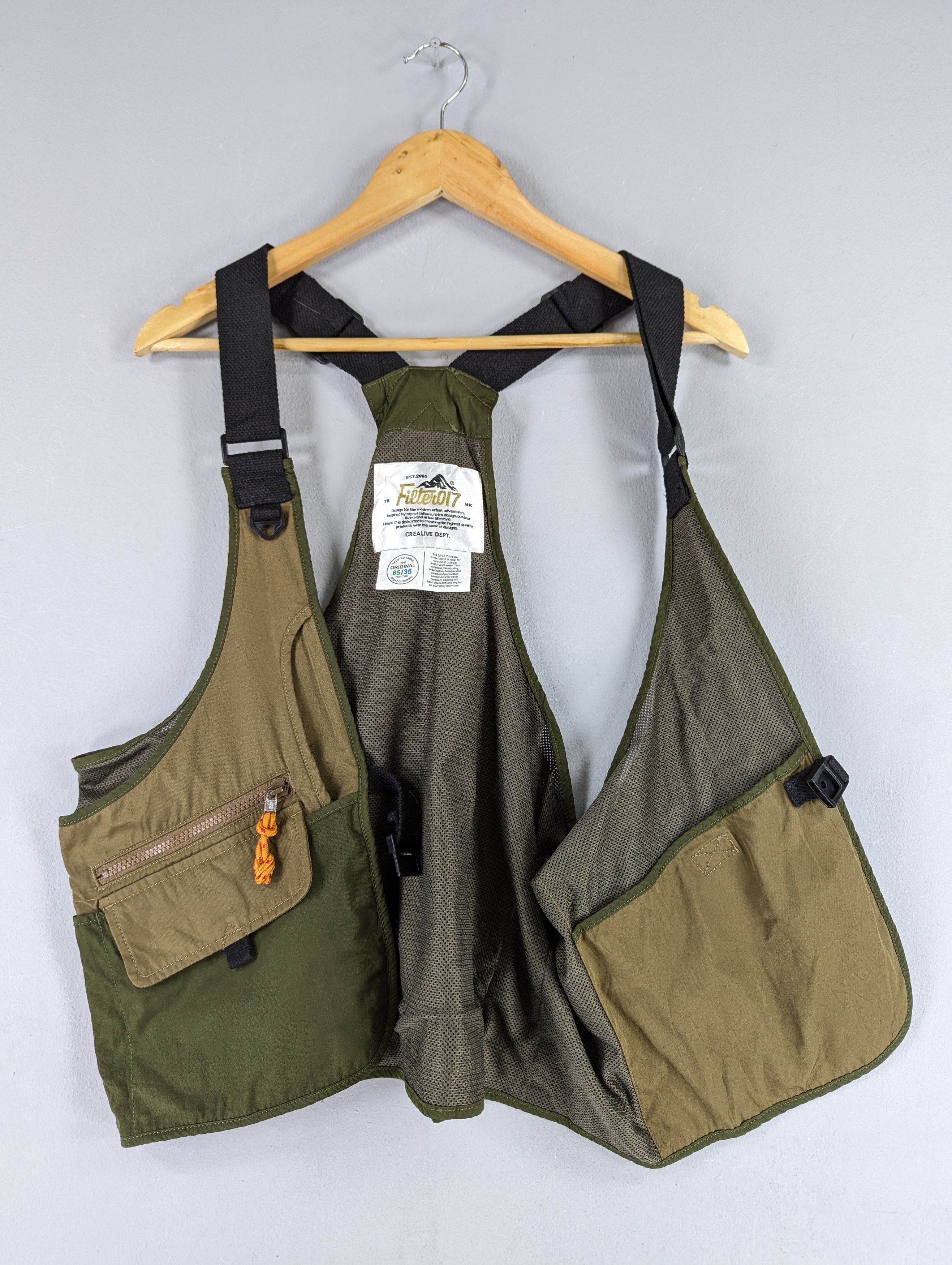 Japanese Brand Filter017 Pocket Tactical Vest Multi-Pocket Size US M / EU 48-50 / 2 - 9 Thumbnail
