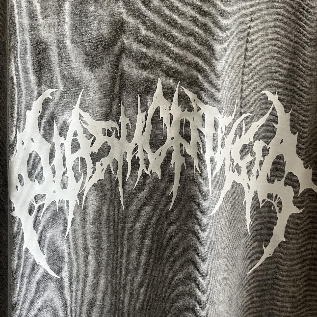 Other boxy oversized death metal t-shirt grey tee black norwegian Size US XL / EU 56 / 4 - 2 Thumbnail