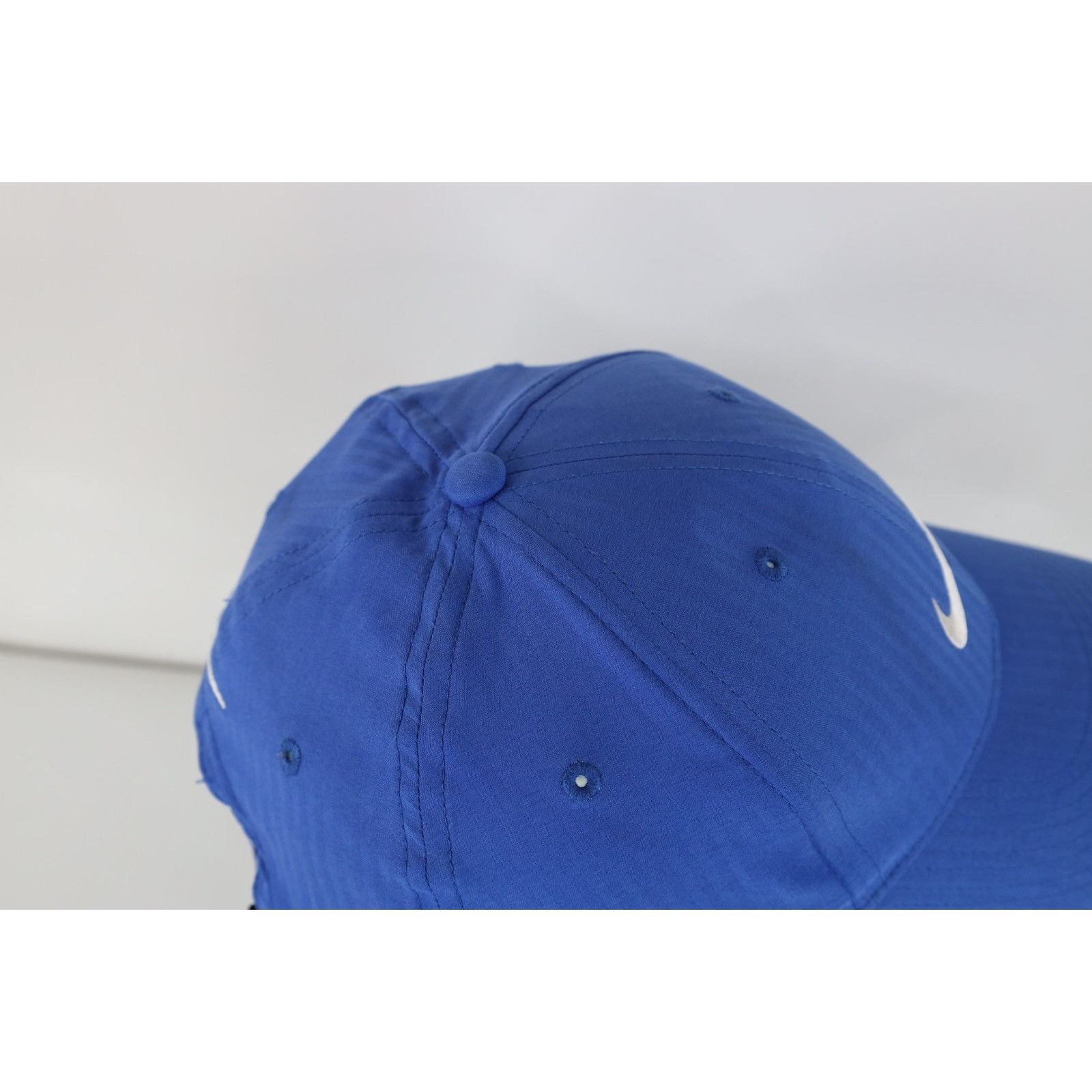 Nike Vintage Y2K Nike Golf Travis Scott Mini Swoosh Striped Hat Size ONE SIZE - 9 Thumbnail