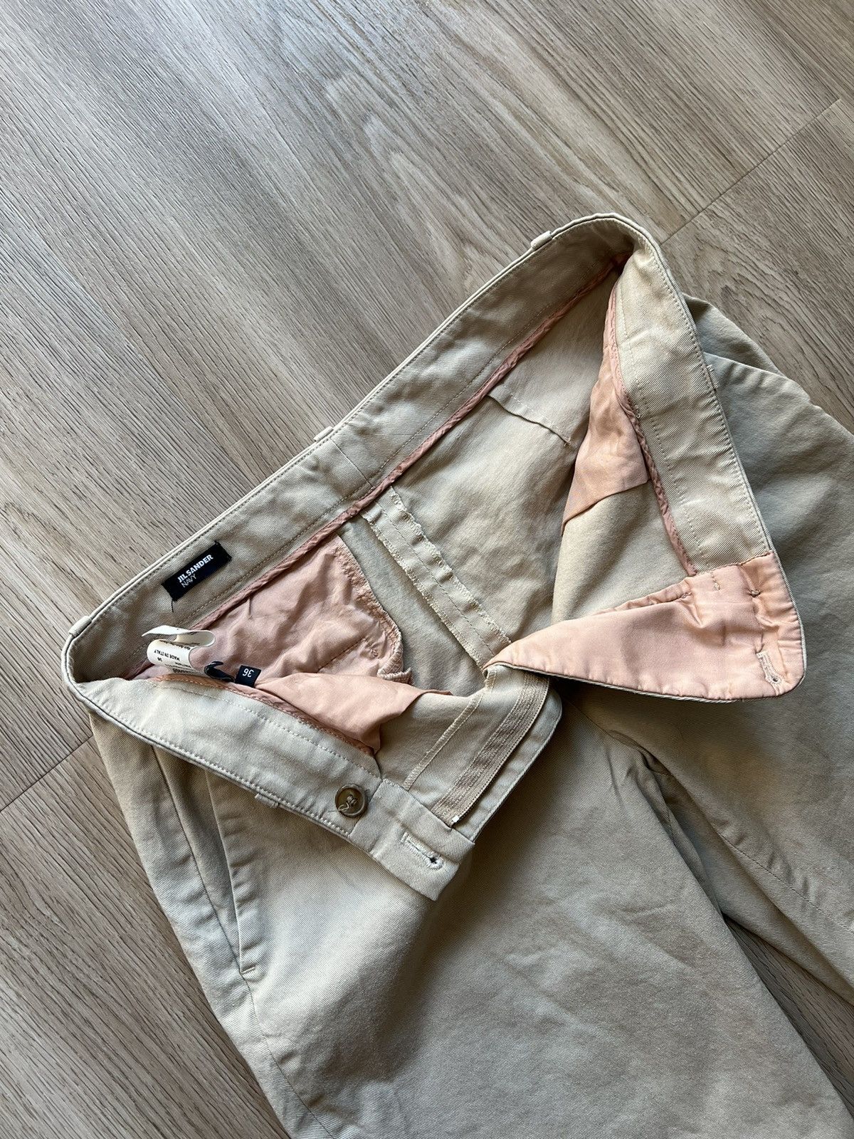 Designer × Jil Sander Jil Sander Chino Pants Classic Trousers Size 25" / US 0 / IT 36 - 4 Thumbnail