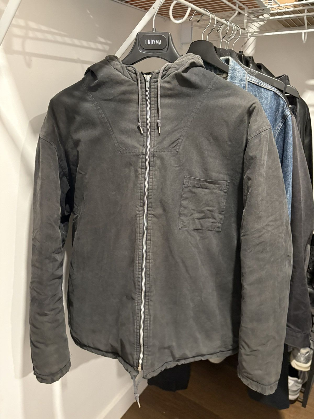 Helmut Lang AW 1999 Helmut Lang Black One-Pocket Parka Size US S / EU 44-46 / 1 - 8 Thumbnail