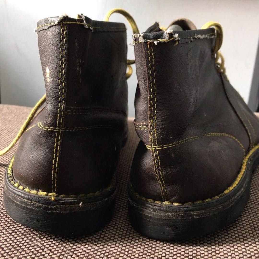 Vintage Monkey Boots Grafter Czech leather wine Size 9uk 43 Eur Size US 10 / EU 43 - 4 Thumbnail
