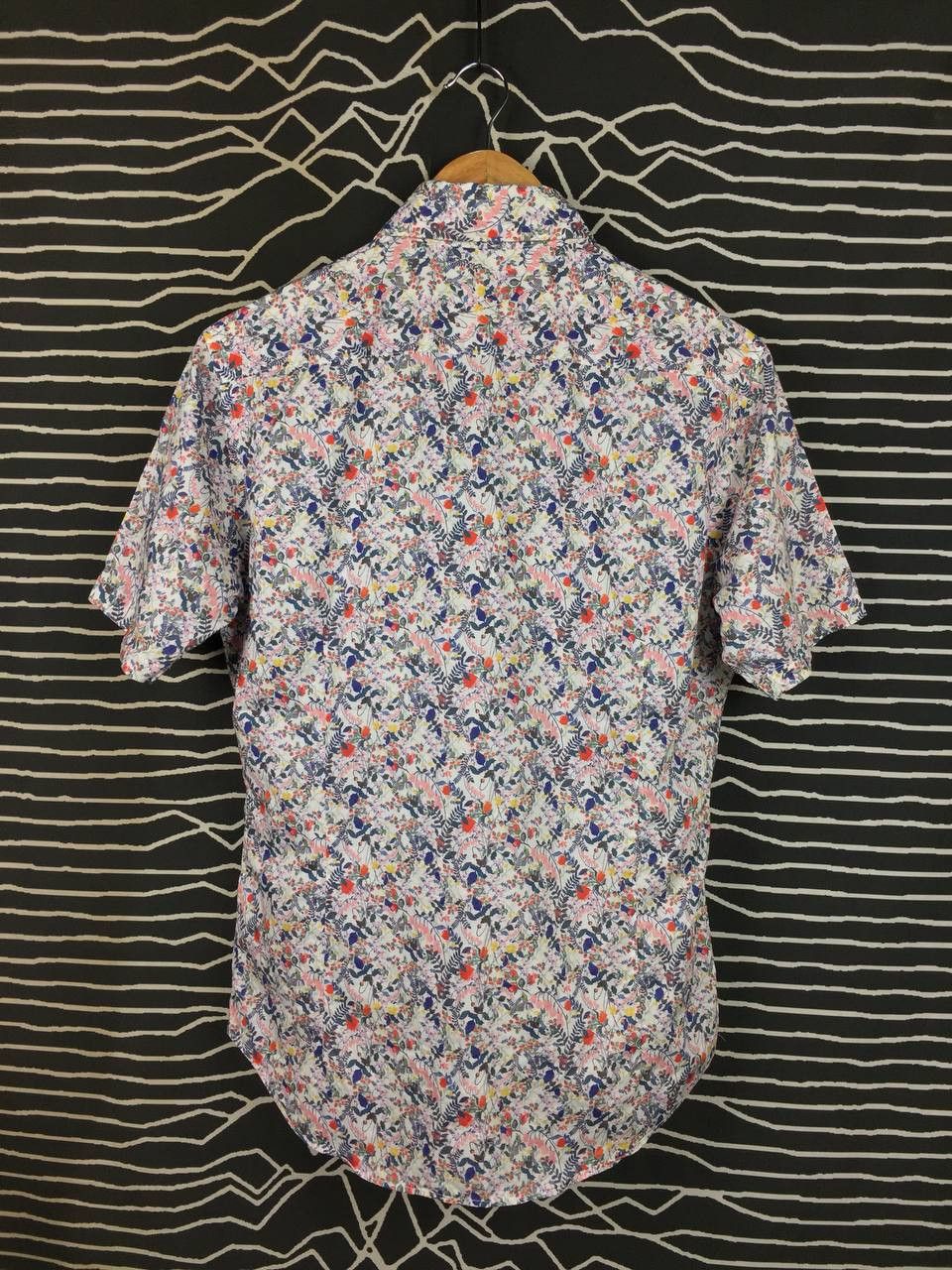 Japanese Brand High Street Japan Liberty Style Floral Short Sleeve Shirt Size US M / EU 48-50 / 2 - 4 Thumbnail