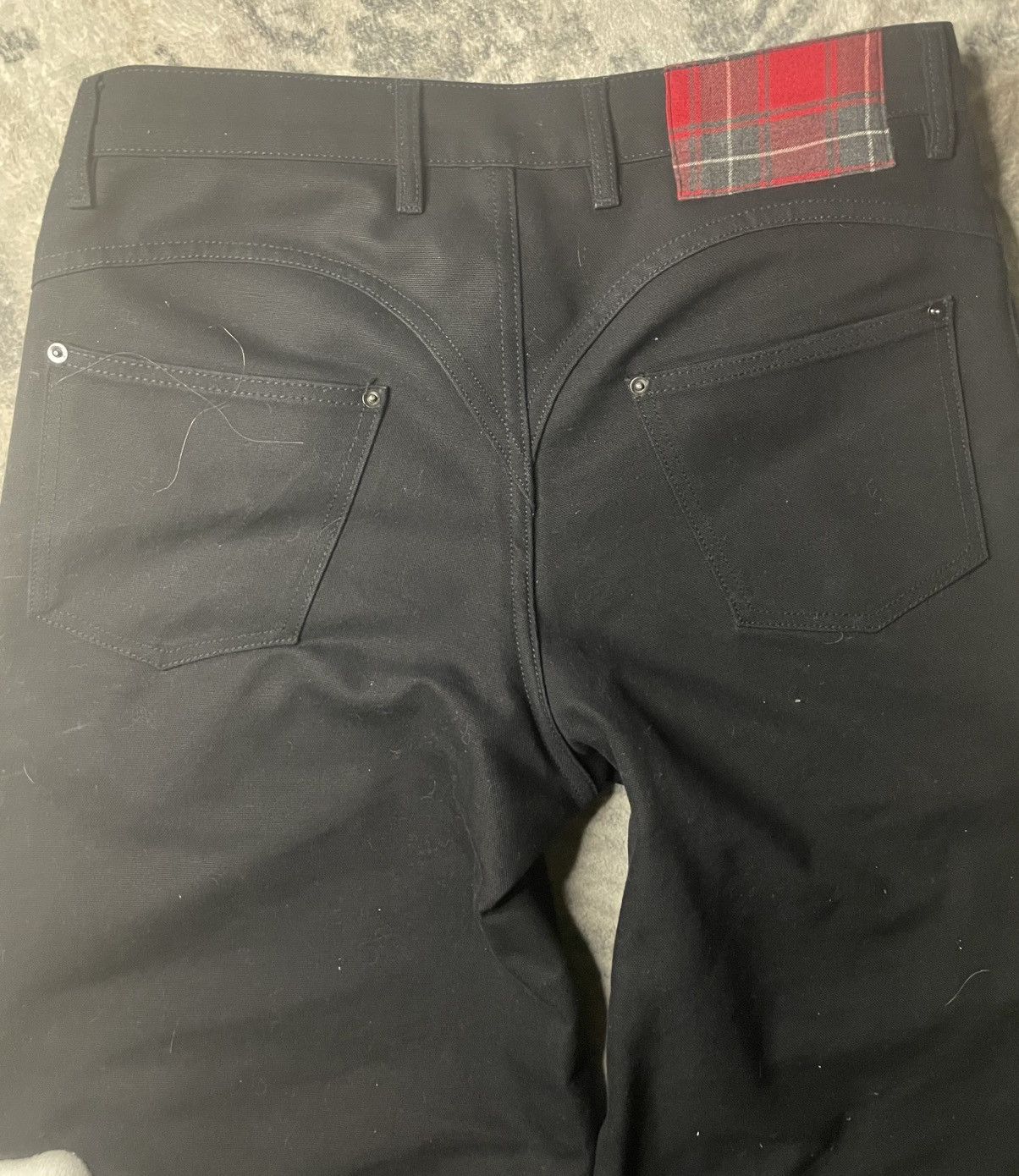Other Junorae.us 14 OZ Raw Charcoal Denim Size US 32 / EU 48 - 6 Thumbnail