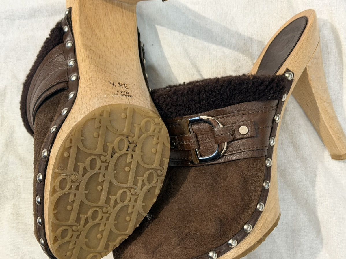 Dior Dior by John Galliano mules Size US 8.5 / IT 38.5 - 3 Thumbnail