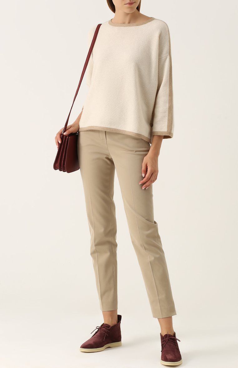 Loro Piana LORO PIANA BABY CASHMERE WOMENS PULLOVER SWEATER Size L / US 10 / IT 46 - 3 Thumbnail