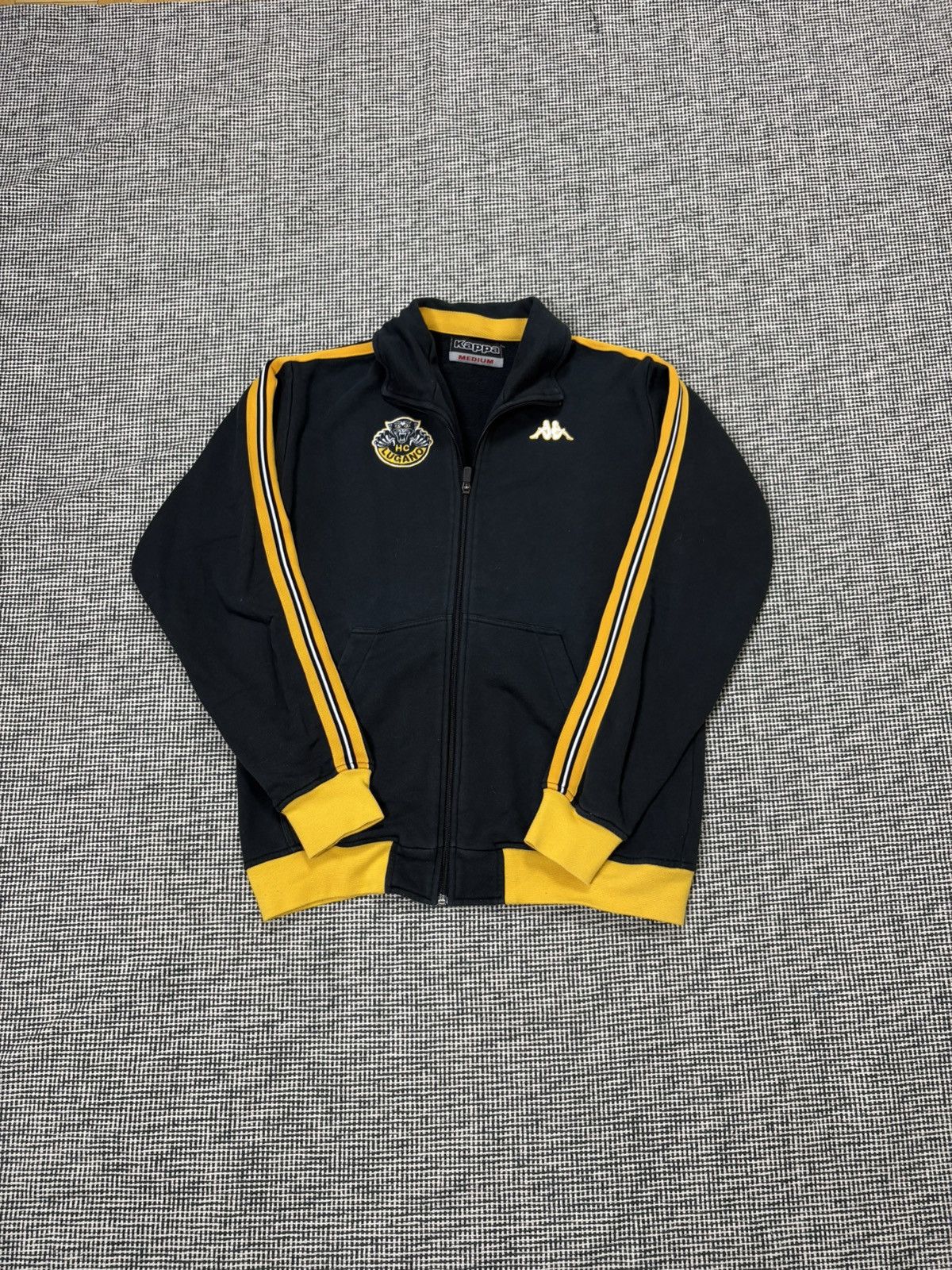 Kappa Kappa HC lugano 2000s vintage zip up hockey sweatshirt Size US M / EU 48-50 / 2 - 1 Thumbnail