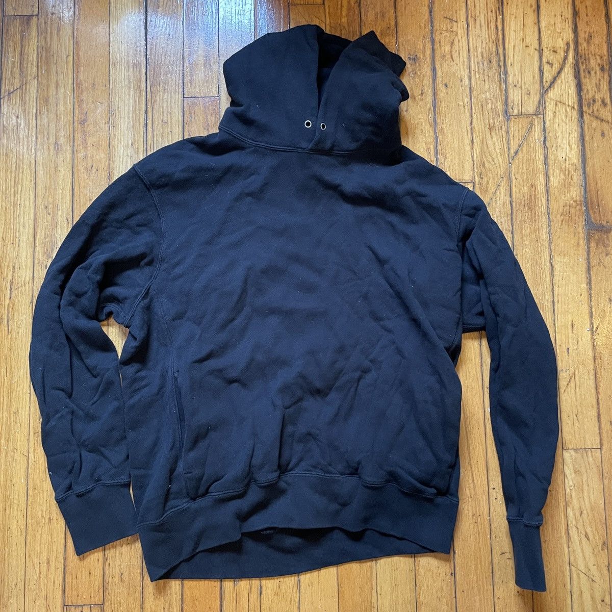 Uniqlo Uniqlo Black Pullover Hoodie Men’s Size XL Size US XL / EU 56 / 4 - 1 Thumbnail