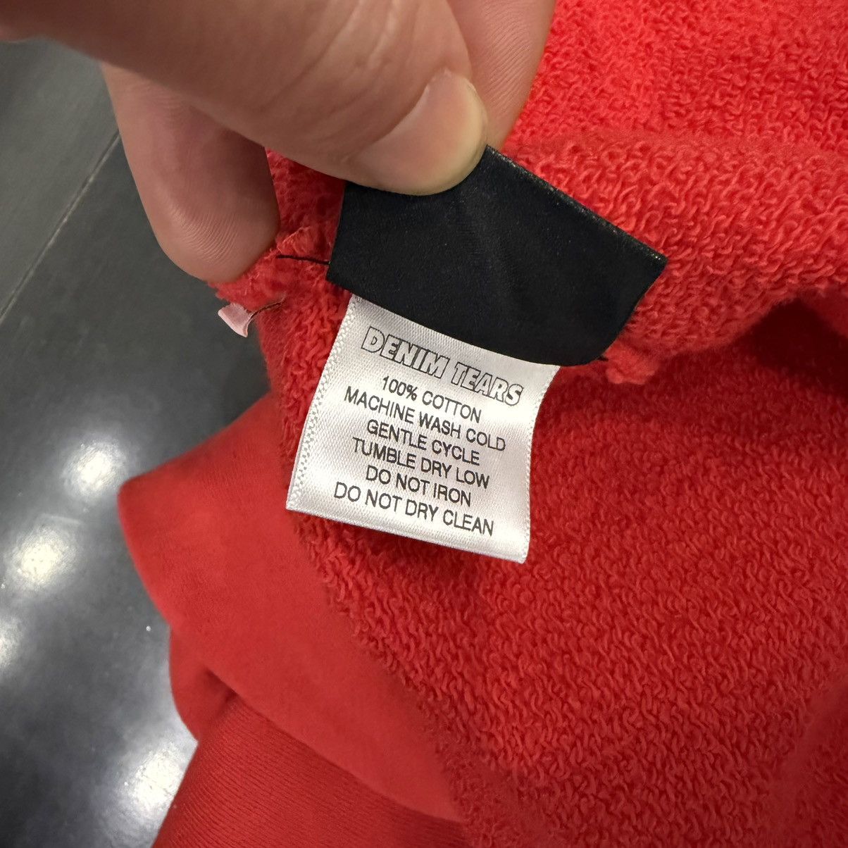 DENIM TEARS Denim Tears Denim University Sweatpants Red Size US 36 / EU 52 - 6 Thumbnail