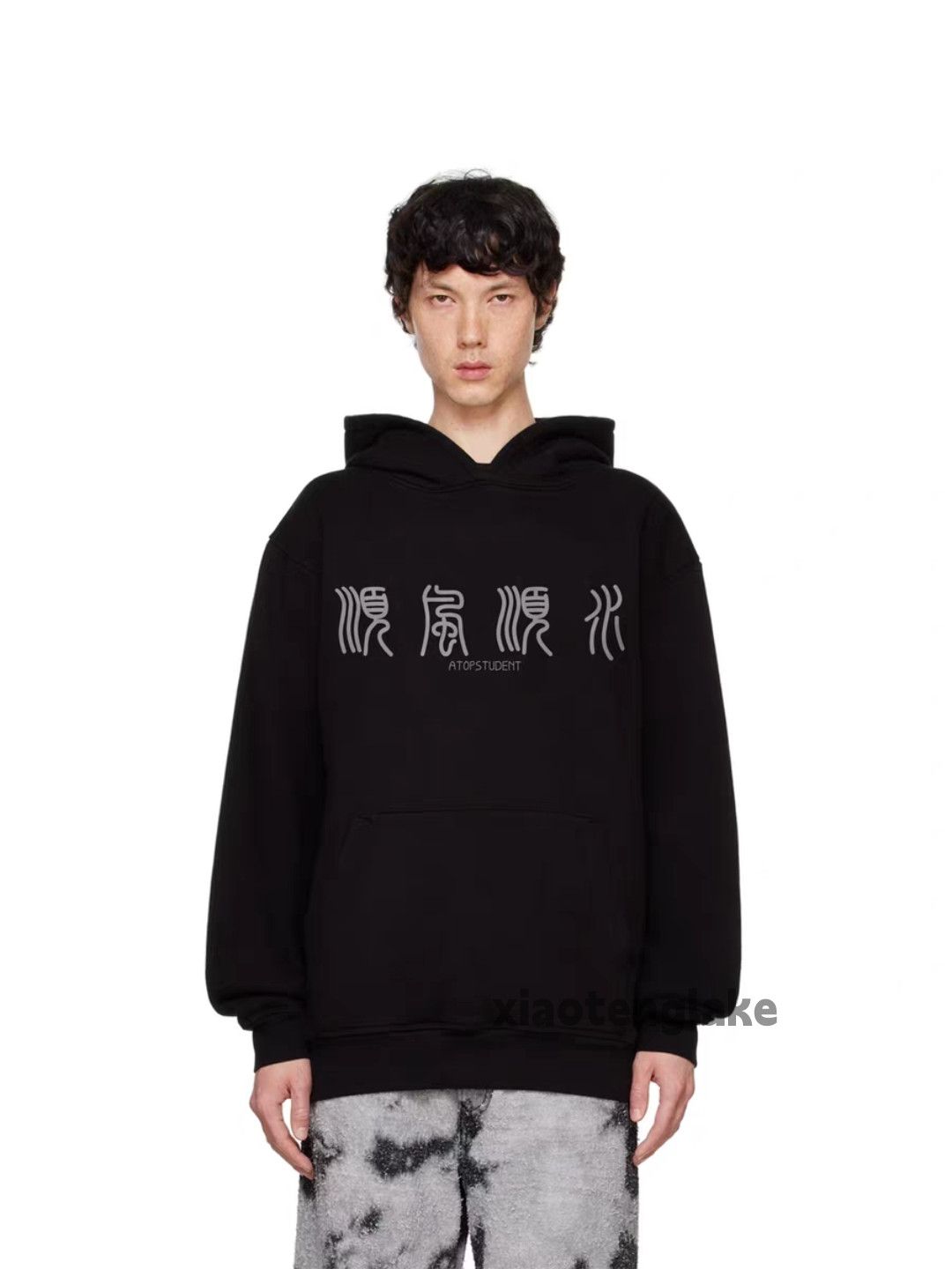 Designer Unisex outdoor utility word pattern yuppie hiphop hoodie Size US S / EU 44-46 / 1 - 5 Thumbnail