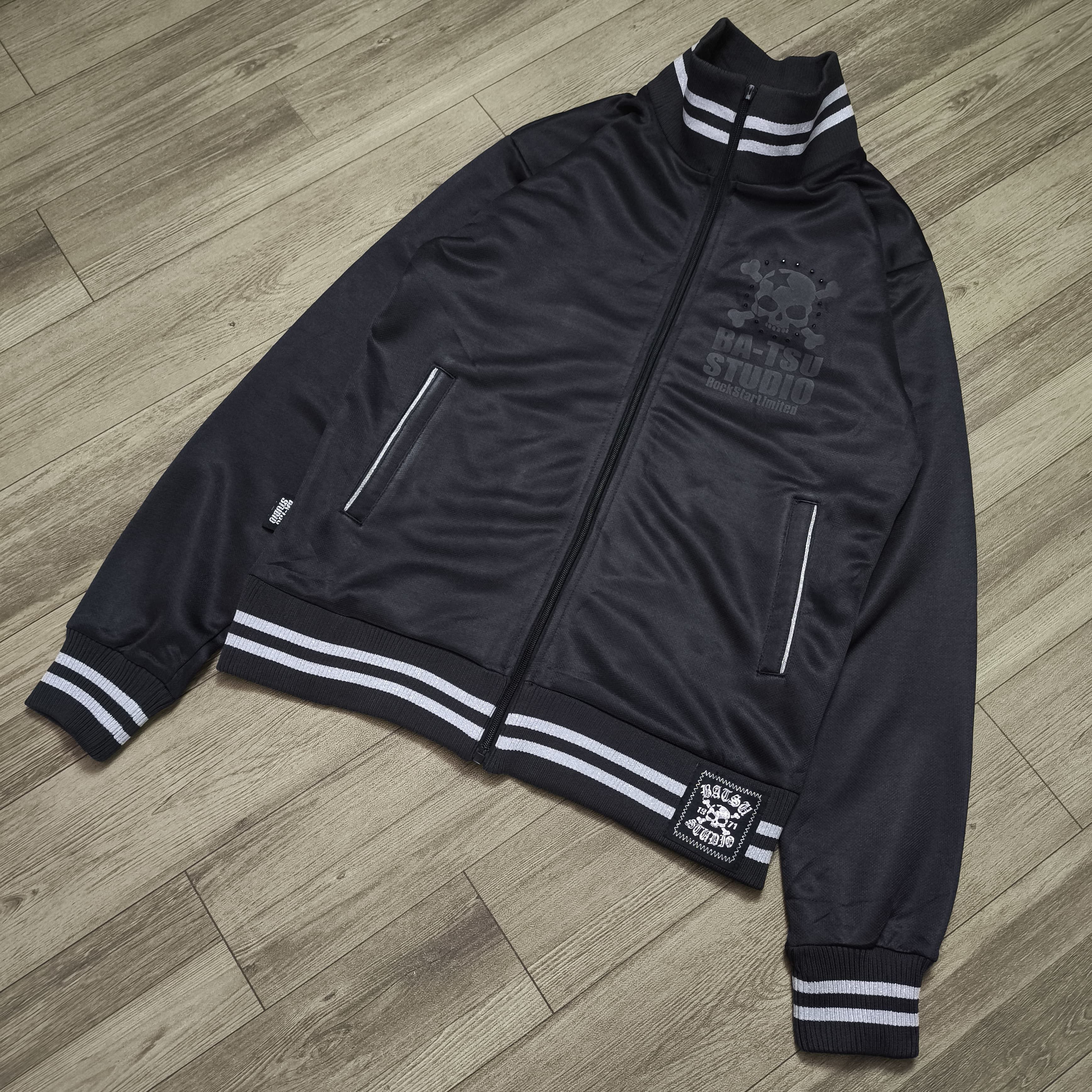 Tornado Mart Batsu Studio Skull Art Rock Stlye Zipp Jacket Size US S / EU 44-46 / 1 - 5 Thumbnail
