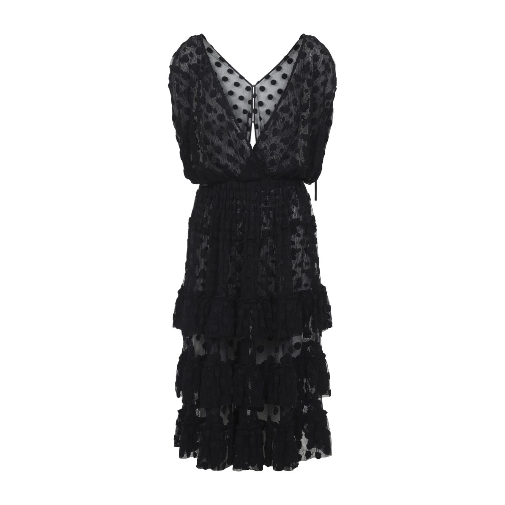 Dries Van Noten Dries Van Noten Dally Midi Dress Size S / US 4 / IT 40 - 1 Thumbnail