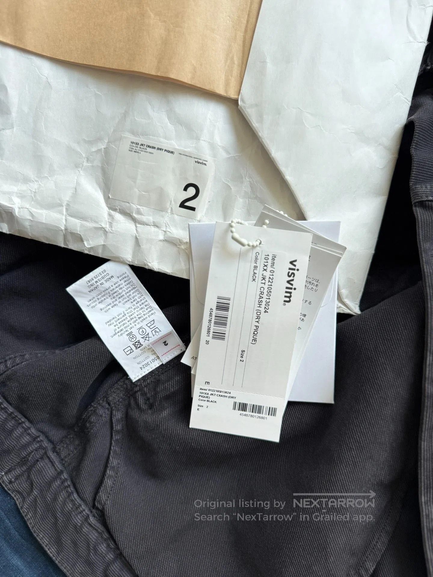 Visvim VISVIM 22SS 101XX CRASH DRY PIQUE JKT. Size US M / EU 48-50 / 2 - 9 Thumbnail