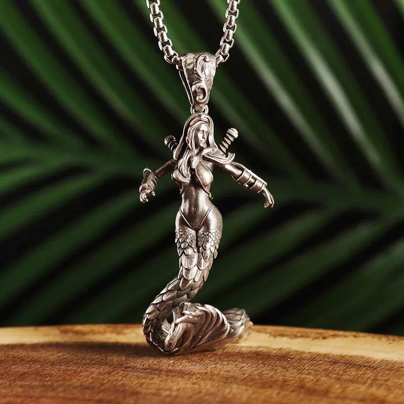 Jewelry Mermaid Pendant Necklace Size ONE SIZE - 3 Thumbnail