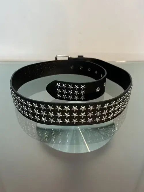 Japanese Brand Rivet Star Studded Belt Size ONE SIZE - 2 Thumbnail
