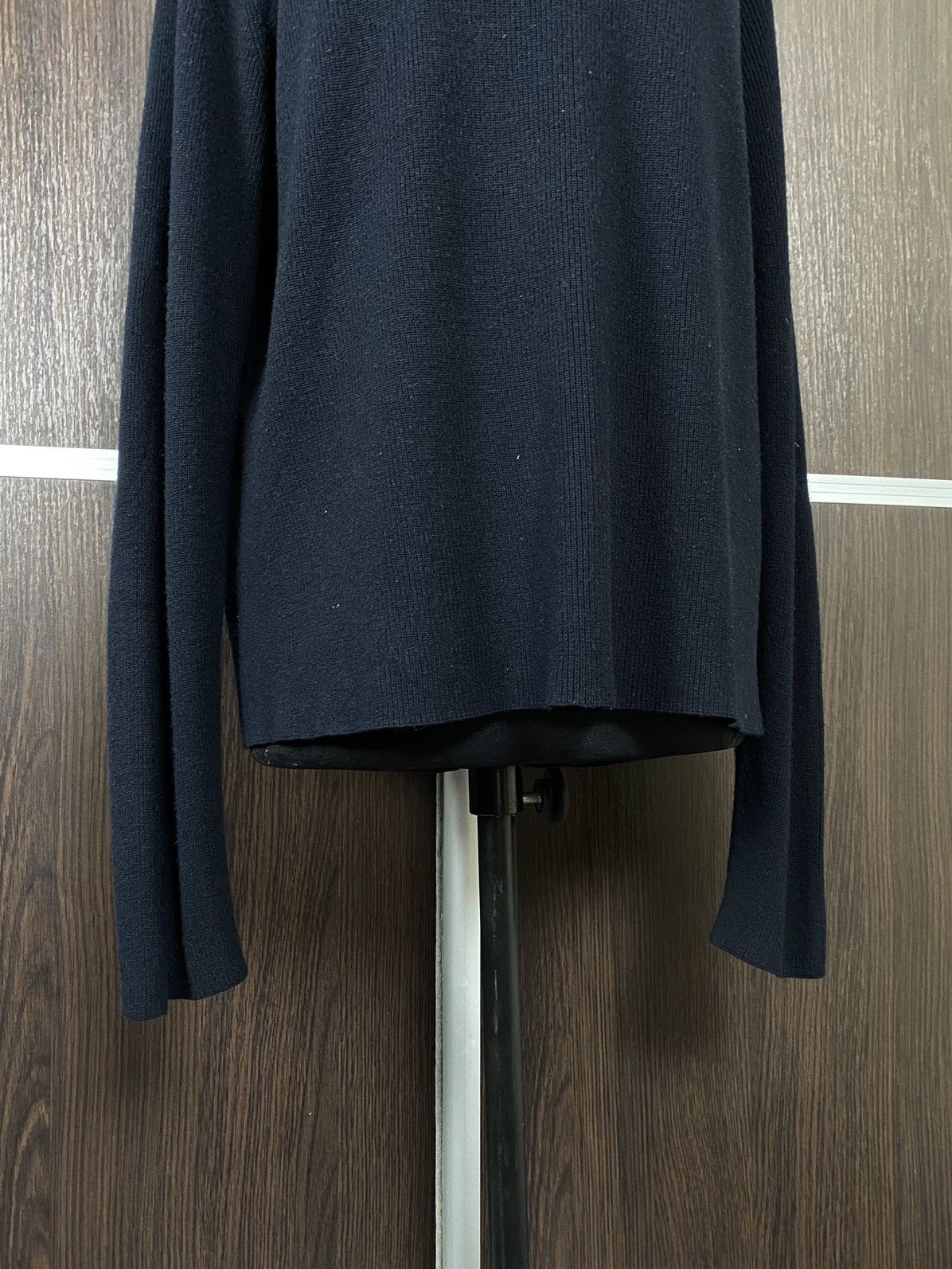 Annette Gortz × Designer Annette Gortz Black Knit Designer Sweater pullover Size L / US 10 / IT 46 - 3 Thumbnail