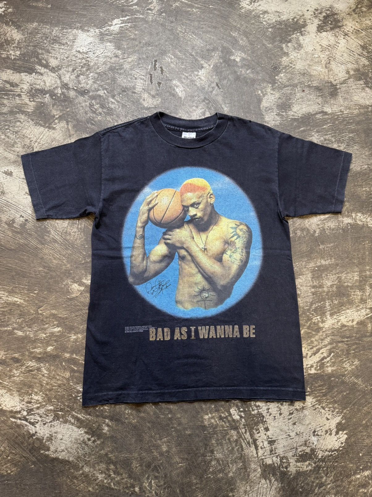 Rap Tees VINTAGE 90’S DENNIS RODMAN BAD AS I WANNA BE T SHIRT Size US M / EU 48-50 / 2 - 1 Thumbnail