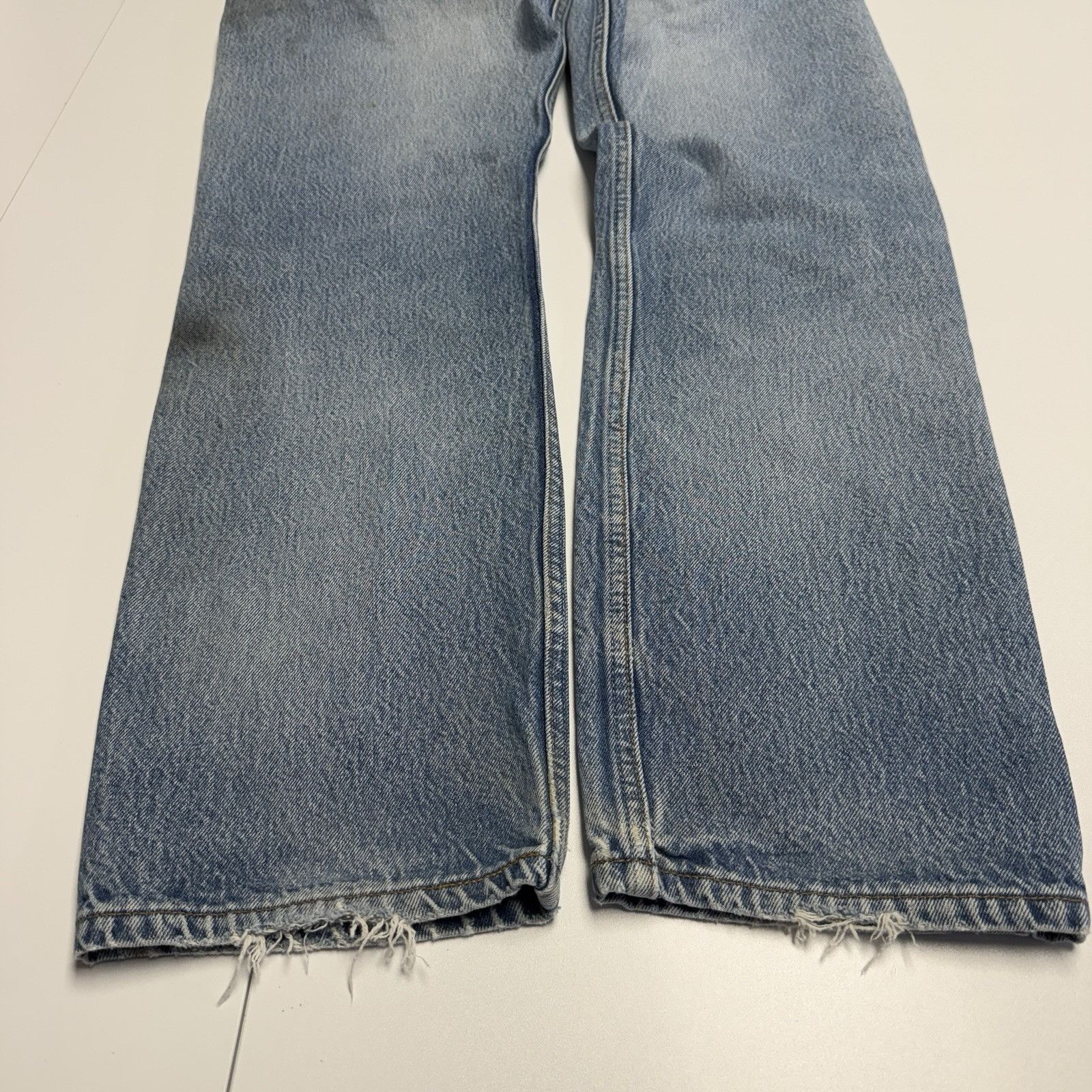 Levi's Vintage 90s Levis 501xx Jeans Made In USA Mens 35x34 (32x30) Size US 35 - 11 Thumbnail