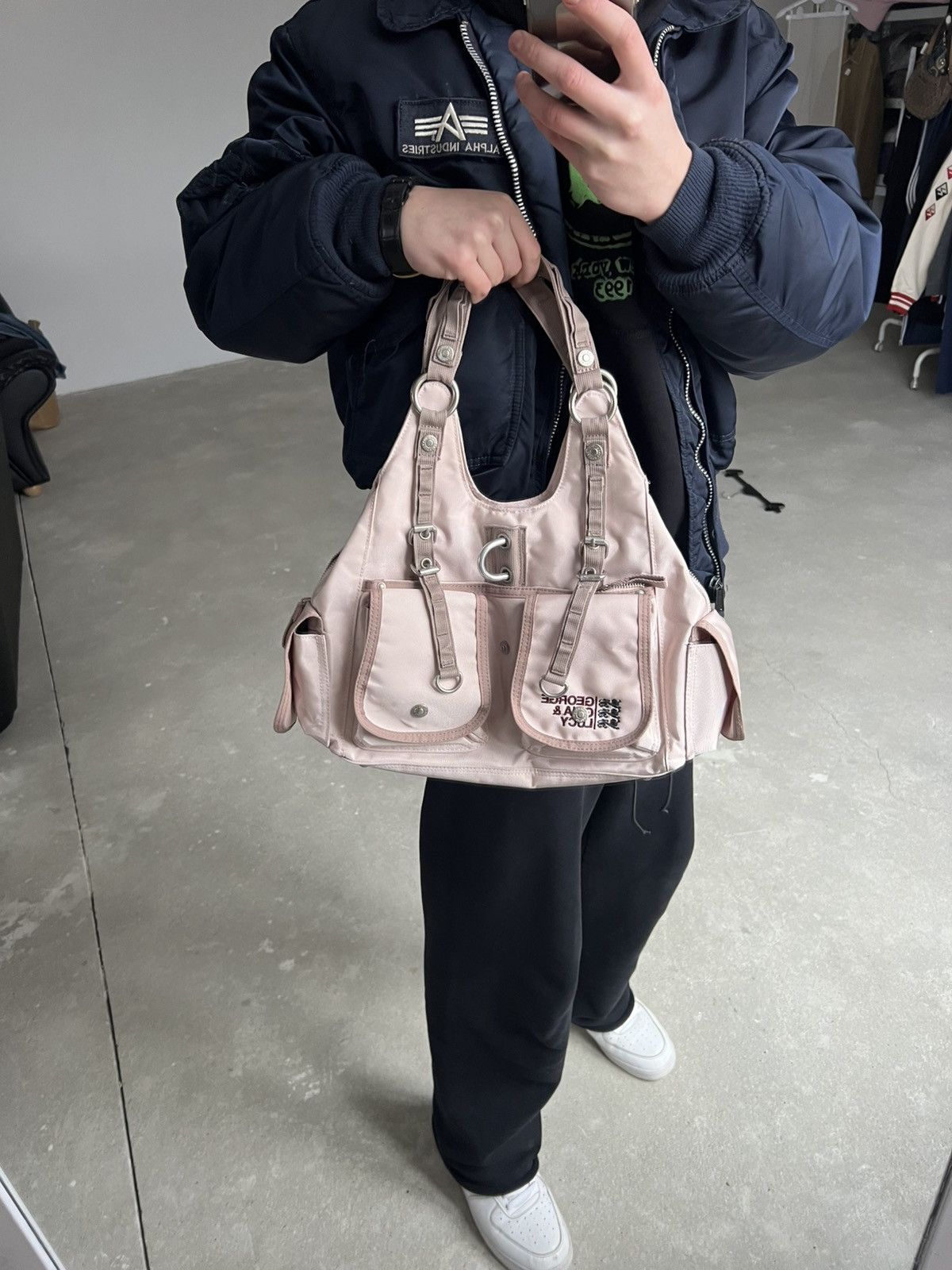 George Gina & Lucy Vintage George Gina&Lucy Bag Dirty Pink Size ONE SIZE - 8 Thumbnail