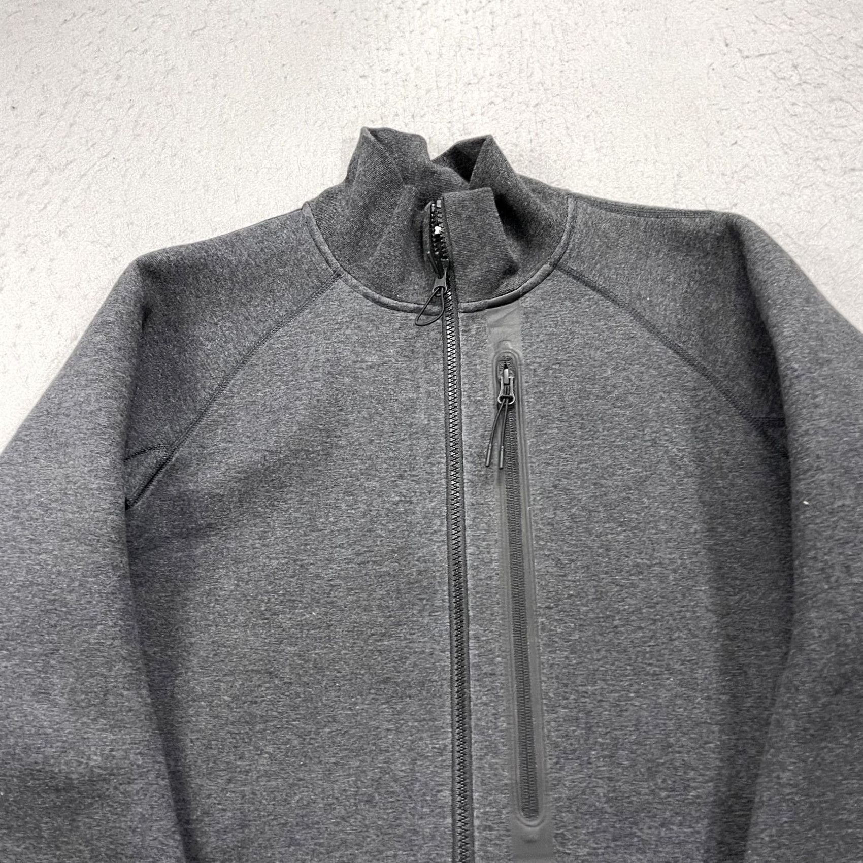 Nike Nike Tech Jacket Mens M Gray Full Zip NSW Sportswear Fleece Full Zip Gym Size US M / EU 48-50 / 2 - 2 Thumbnail
