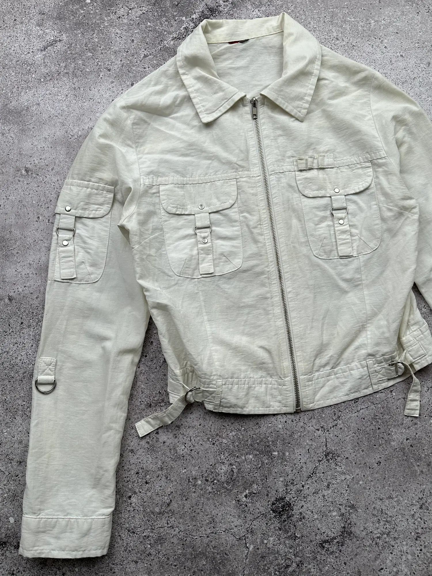Japanese Brand Vintage Bondage Cropped Jacket C154(V134)(E8) Size S / US 4 / IT 40 - 2 Thumbnail