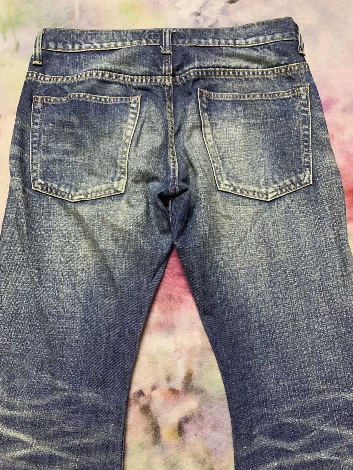 junhashimoto FLARE Junhashimoto Curve Leg Washed Denim Share Spirit LGB Size US 32 / EU 48 - 9 Thumbnail