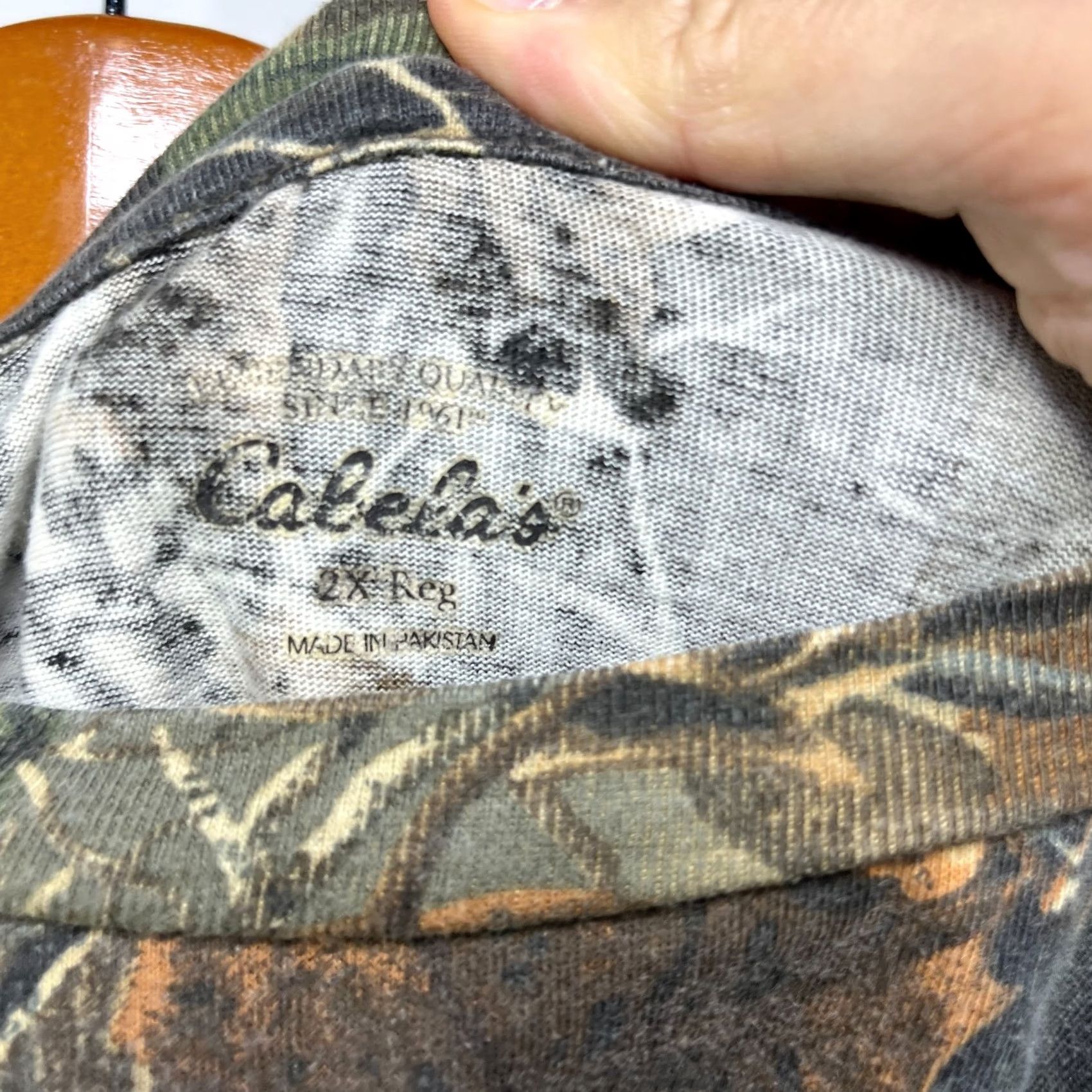 Vintage VINTAGE Cabelas Realtree Camo Shirt 2XL Long Sleeve Size US XXL / EU 58 / 5 - 5 Thumbnail