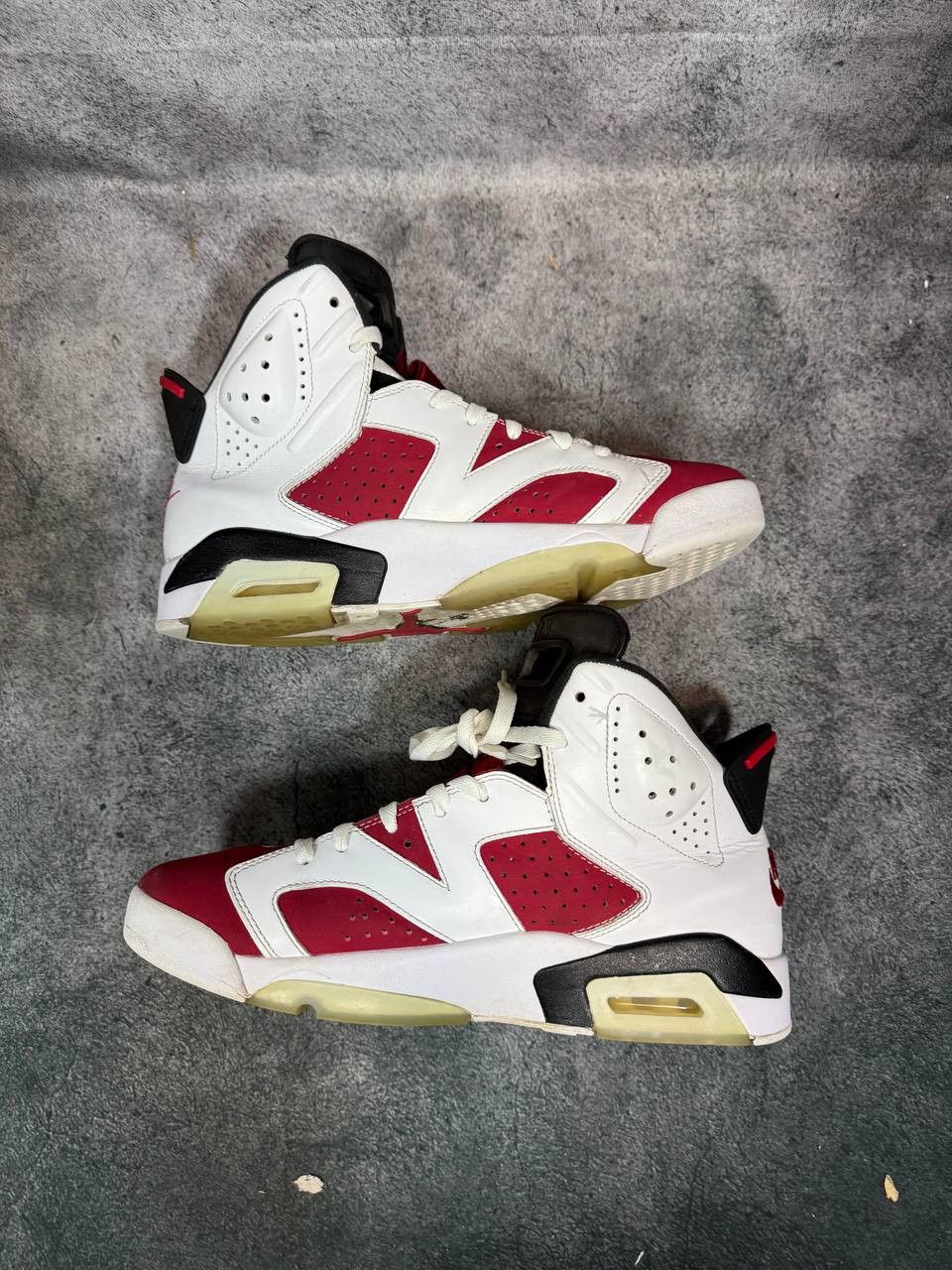 Jordan Brand Size 9.5 | Jordan 6 Carmine No Box | Pre-Owned Size US 9.5 / EU 42-43 - 7 Thumbnail