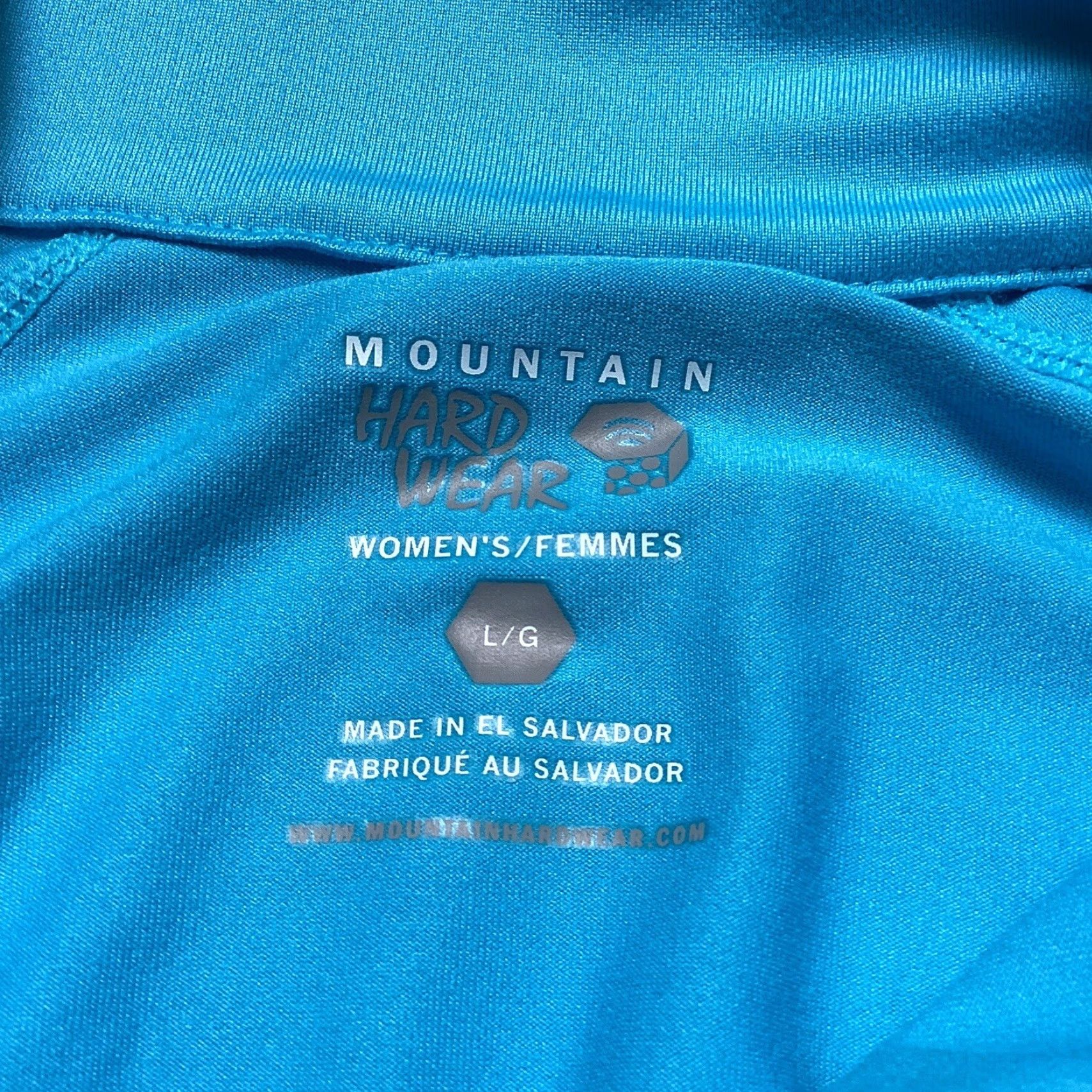 Mountain Hardwear Mountain Hardwear Women Butter Zippity Pullover L Ocean Blue 1/4 Zip Long Sleeve Size L / US 10 / IT 46 - 3 Thumbnail