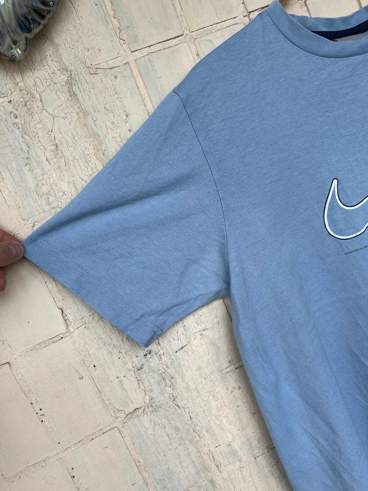 Nike NIKE UPTEMPO Vintage 00s Tshirt Tee Swoosh Center Logo Size US S / EU 44-46 / 1 - 8 Thumbnail