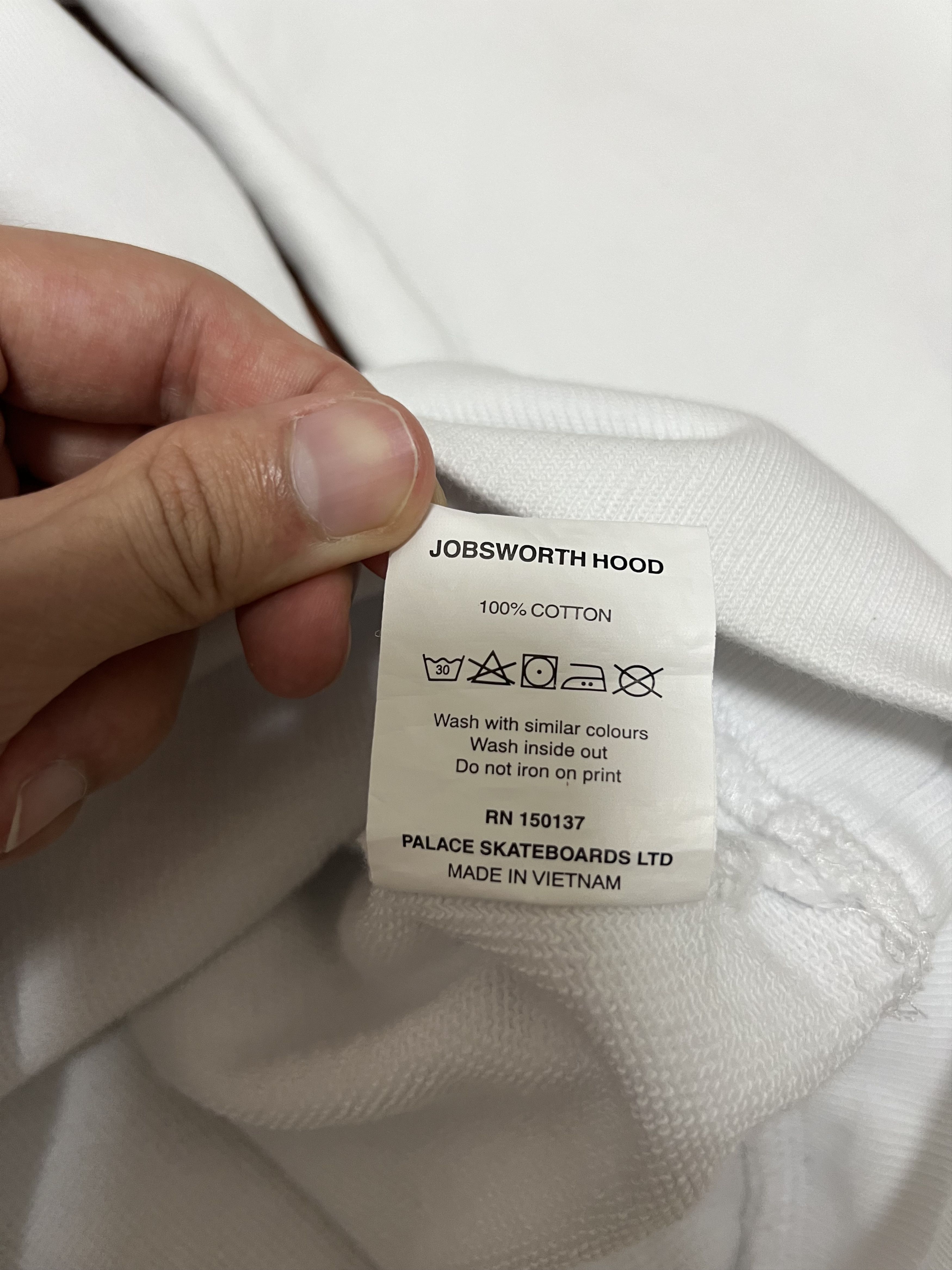 Palace 💚 2019 Palace Jobsworth Hood White Medium NEW Size US M / EU 48-50 / 2 - 9 Thumbnail
