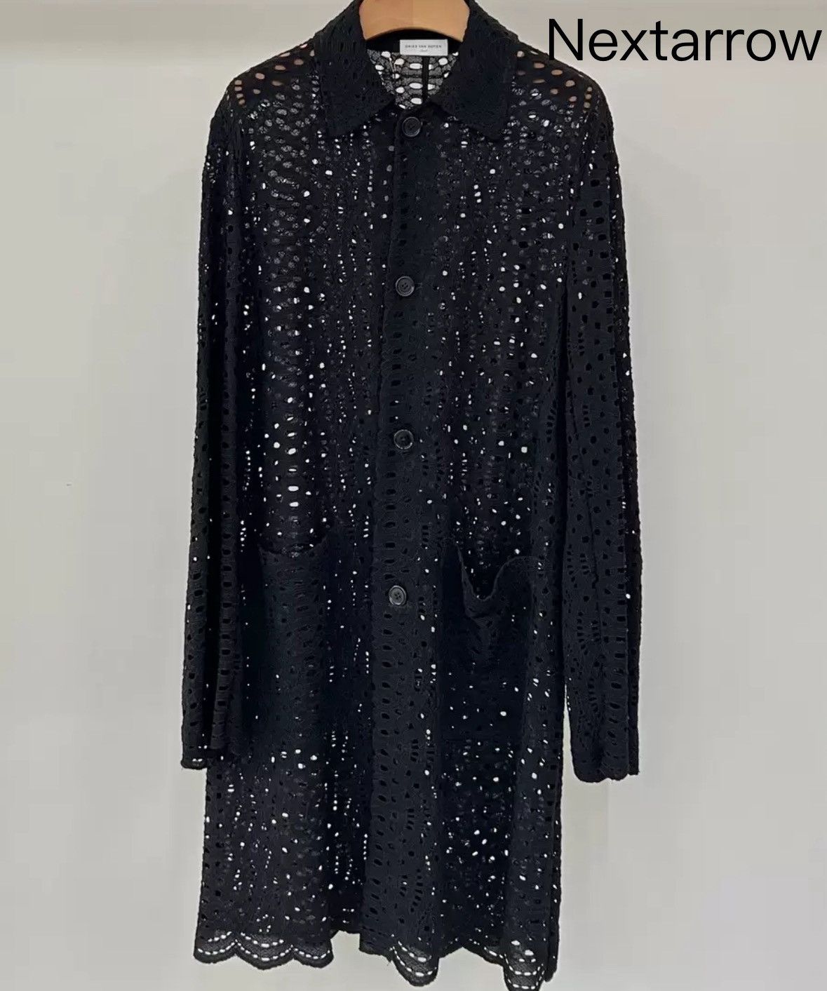 Dries Van Noten Dries van noten Lace cutout jacket 2412-Nextarrow Size US S / EU 44-46 / 1 - 1 Thumbnail