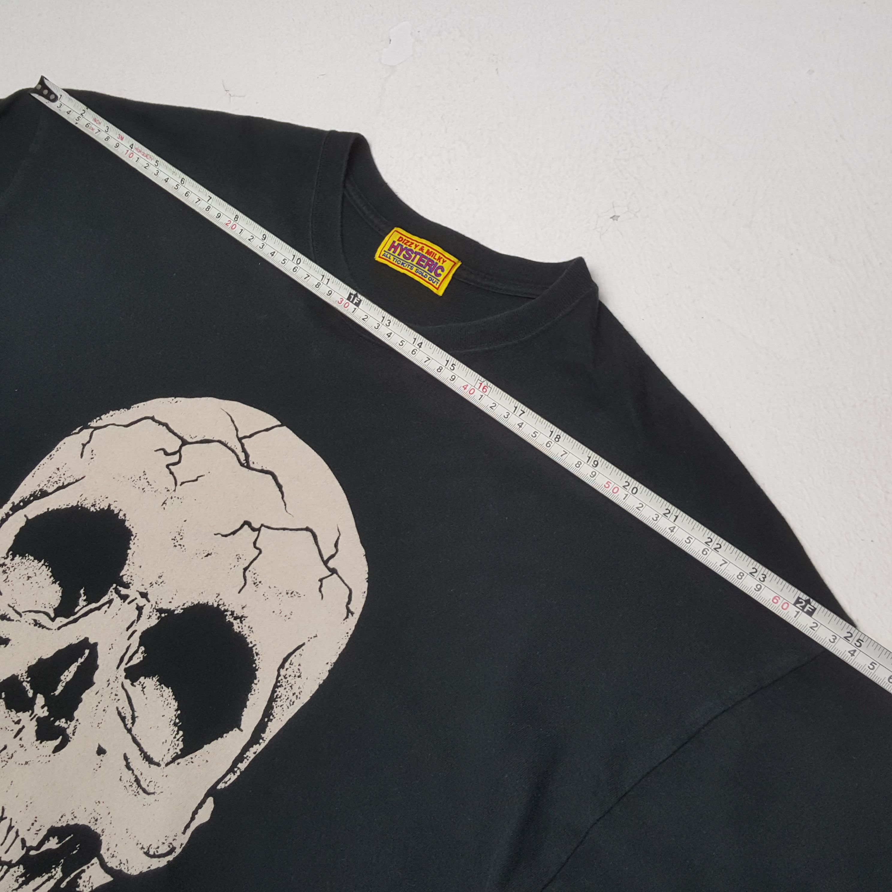 Hysteric Glamour HYSTERIC GLAMOUR Japanese Brand Rock Punk Style Tshirt Size US XXL / EU 58 / 5 - 4 Thumbnail
