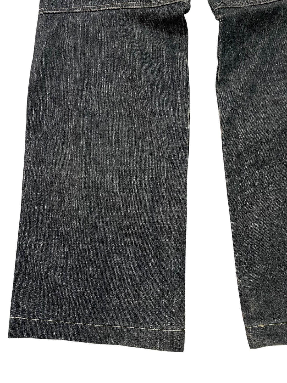 Designer × Marithe + Francois Girbaud Iconic 🔥 Marithe Francois Girbaud Side Tape Denim Pants Size US 30 / EU 46 - 3 Thumbnail