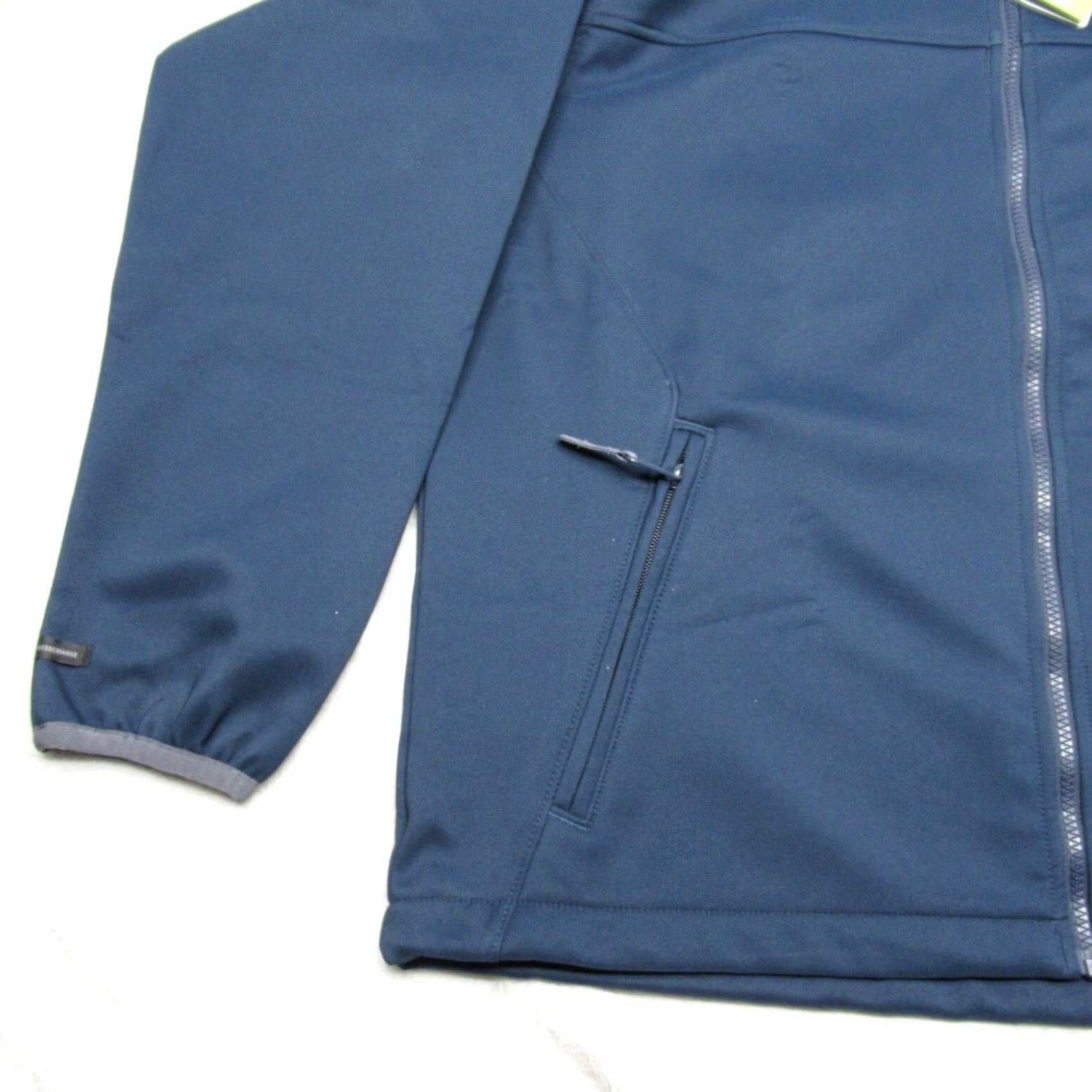 Vintage Columbia Jacket Mens Large Blue Softshell Water Resistant Wind Full Zip Logo NEW Size US L / EU 52-54 / 3 - 5 Thumbnail