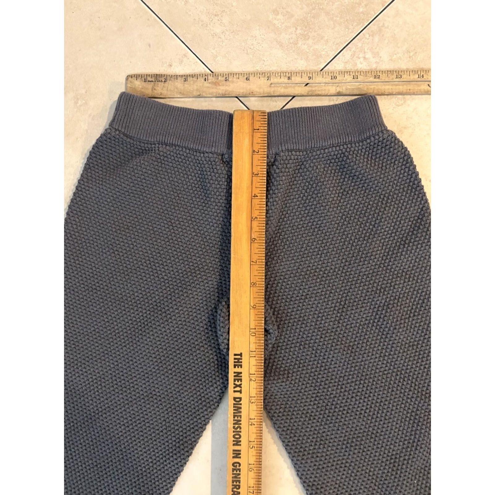 Vintage FP Beach Sweater Womens XS Gray Jogger Pants Knit Cropped Cuffed Lounge Casual Size XS / US 0-2 / IT 36-38 - 7 Thumbnail