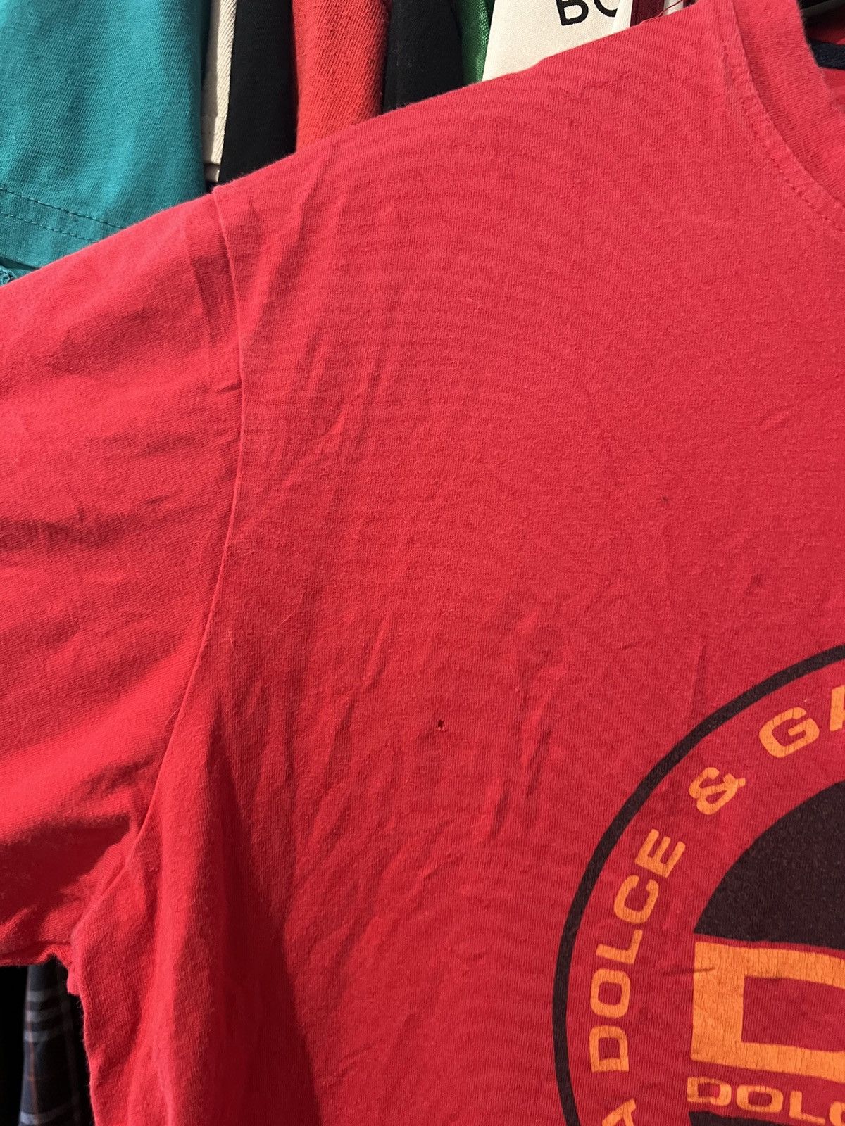 Dolce & Gabbana VINTAGE DOLCE & GABBANA RED GRAPHIC HYPE T SHIRT SIZE XXL Size US XL / EU 56 / 4 - 4 Thumbnail