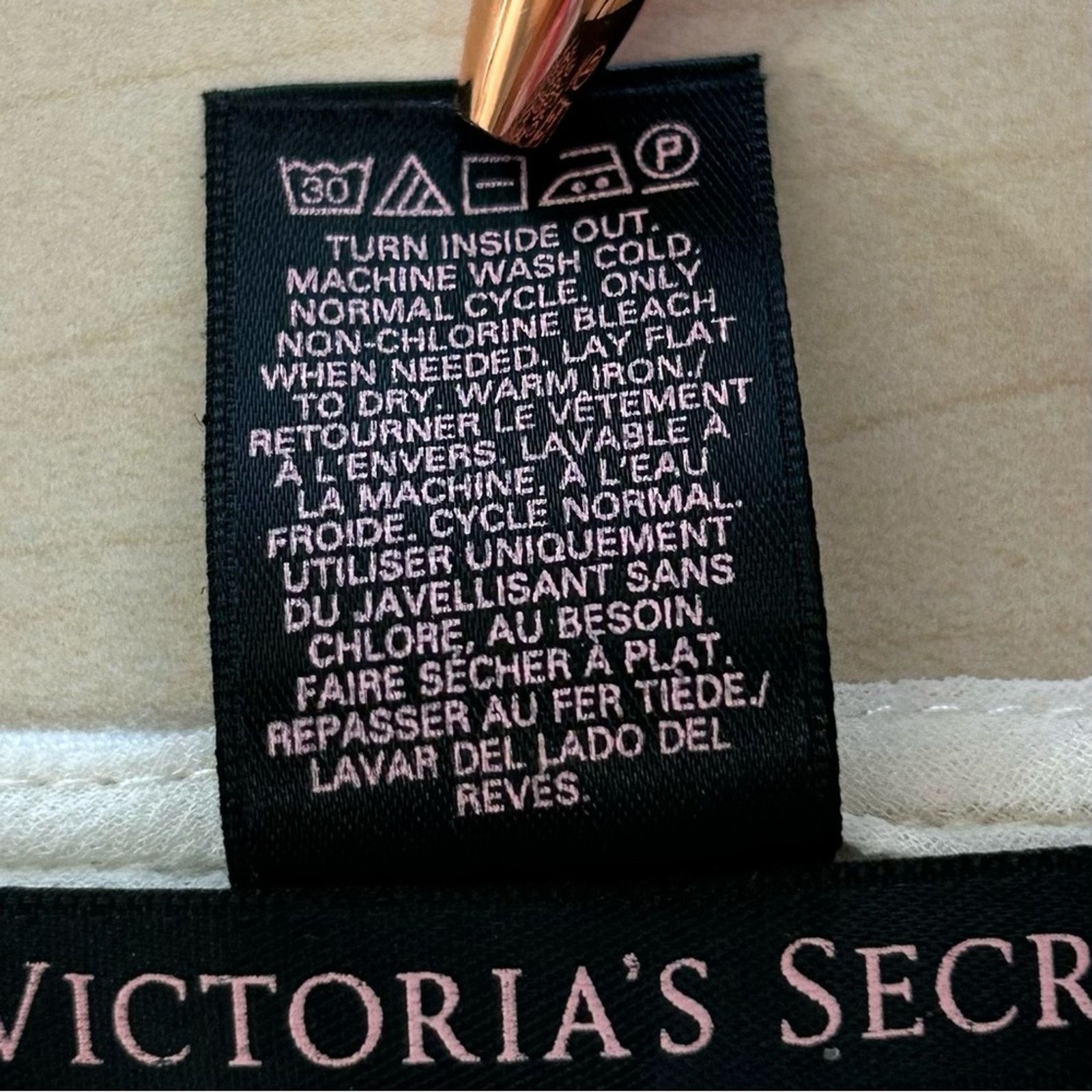 Victoria's Secret Victorias Secret Bodycon Peplum Dress Size 6 Cream Stretch Size M / US 6-8 / IT 42-44 - 13 Thumbnail