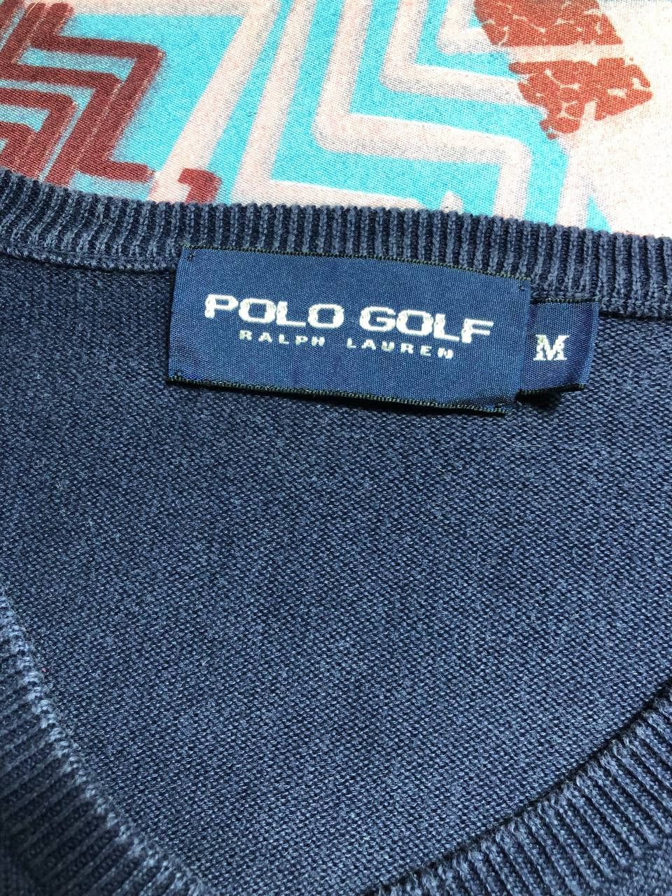 Polo Ralph Lauren Long Sleeve Y2K Vintage blue Polo Golf Ralph Lauren logo Size US M / EU 48-50 / 2 - 2 Thumbnail